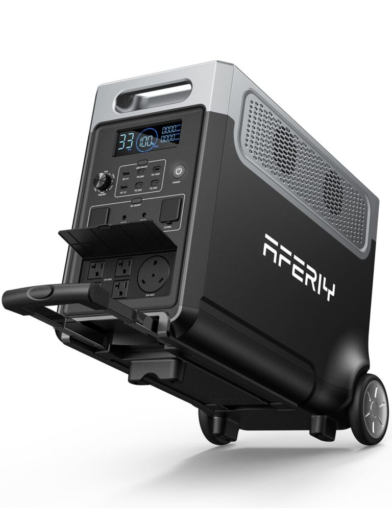 AFERIY P310 Portable Power Station – 3840Wh, Expandable to 11.5kWh