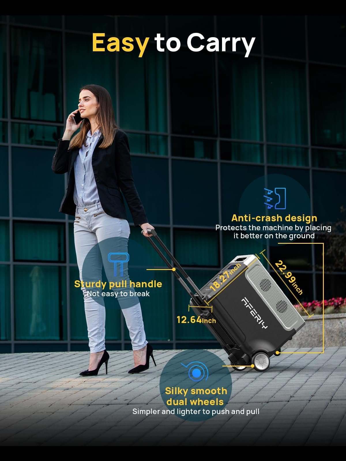 AFERIY P310 Portable Power Station – 3840Wh, Expandable to 11.5kWh