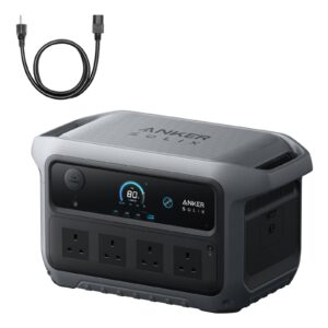 Anker SOLIX C2000 Gen 2 Portable Power Station – 2048Wh, 2400W Output