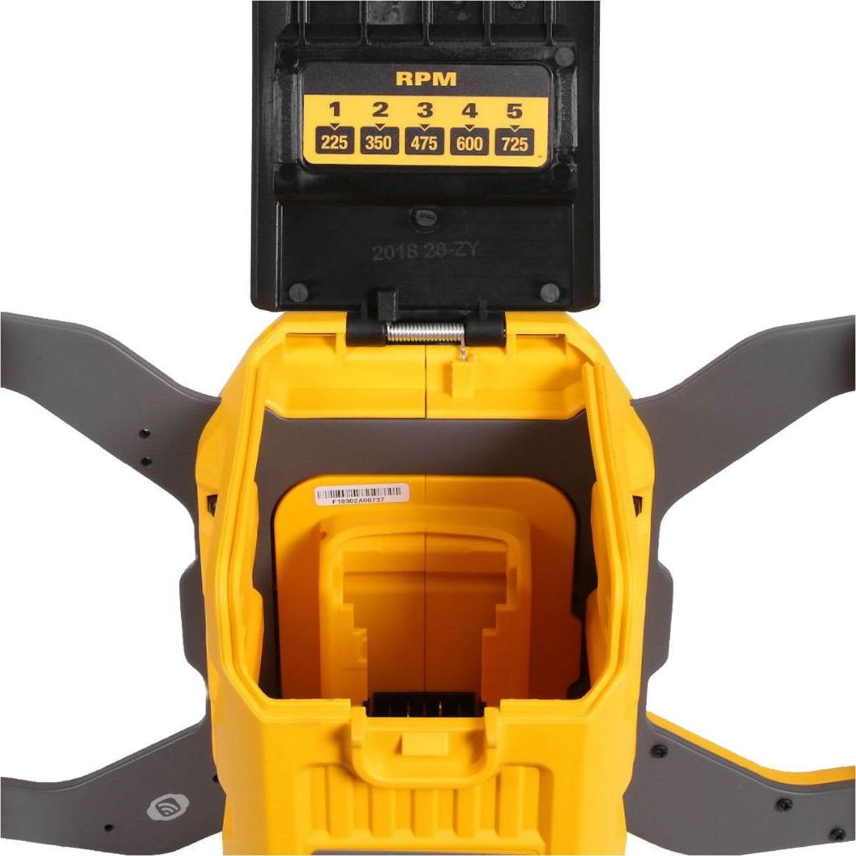 DeWalt DCD240X2 54V FlexVolt Brushless Paddle Mixer – 2 x 9.0Ah Batteries, Charger & Kit Bag