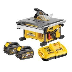 DeWalt DCS7485T2 54V FlexVolt Brushless 210mm Table Saw – 2 x 6.0Ah Batteries & Charger