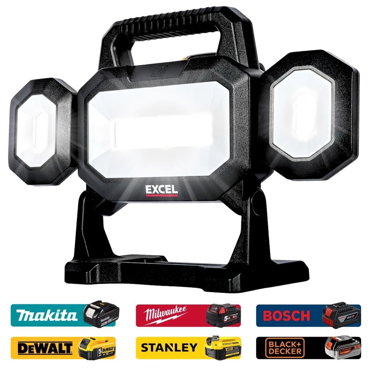 DeWalt DEWT4T10P4 18V XR 10-Piece Cordless Power Tool Kit – 3 x 5.0Ah Batteries & TSTAK Storage