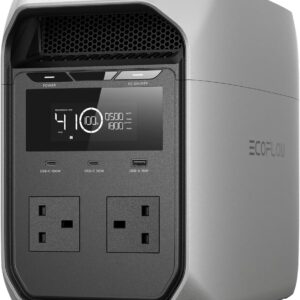 EcoFlow DELTA 3 Classic Portable Power Station – 1024Wh, 1800W Output, 3600W Peak, LiFePO4