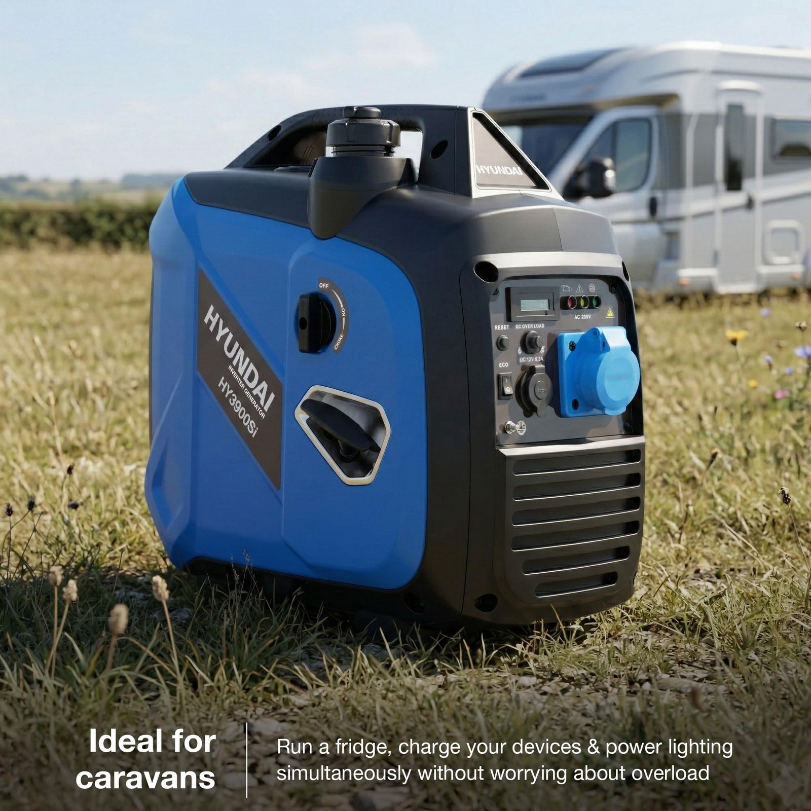 Hyundai 3.3kW Petrol Inverter Generator