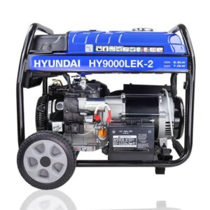 Hyundai HY9000LEK-2 7kW Open-Frame Site Petrol Generator