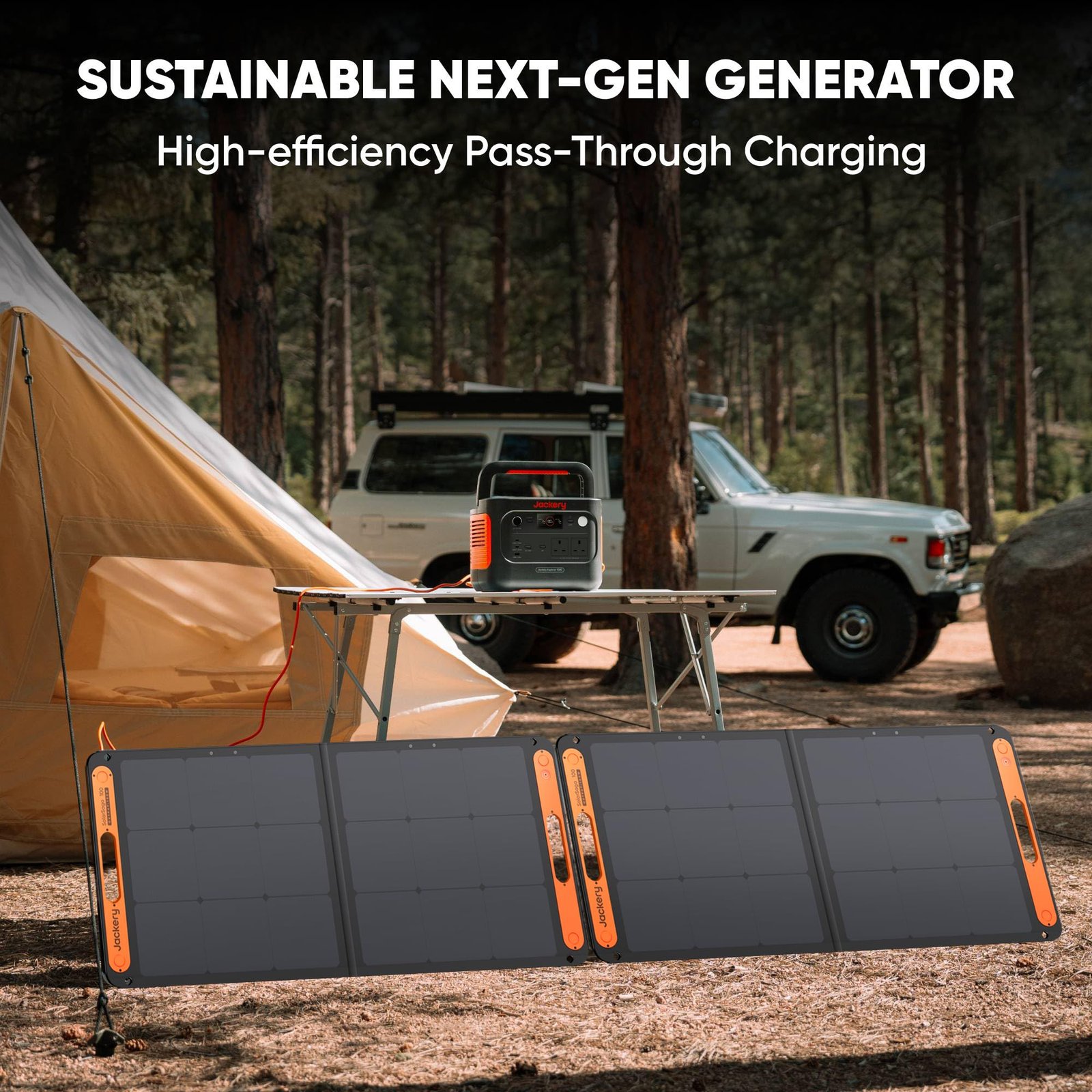 Jackery Explorer 1000 v2 Portable Power Station – 1070Wh, 1500W Output, LiFePO4