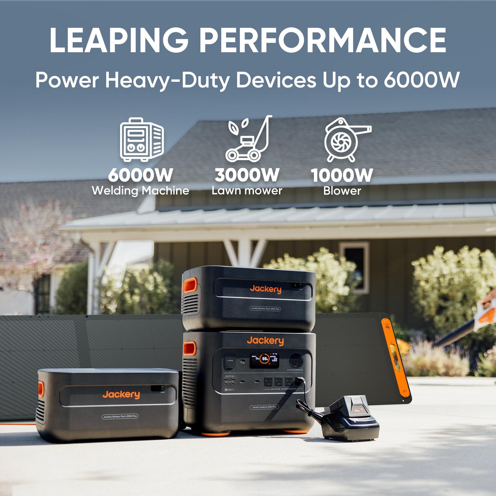 Jackery Explorer 2000 Plus Portable Power Station – 2042Wh, 3000W Output
