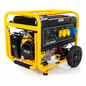 JCB G8000PE 7.9kW Site Petrol Generator – 115V/230V, 457cc