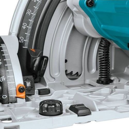 Makita DSP601ZJU 36V Brushless AWS Plunge Saw – 2 x Guide Rails, Clamps & Bag and Case