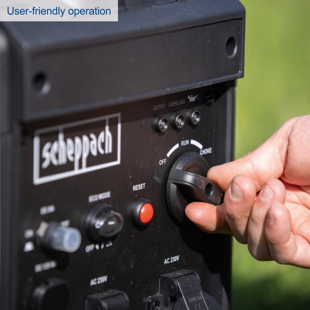 Scheppach SG3500i 3kW Portable Petrol Inverter Generator