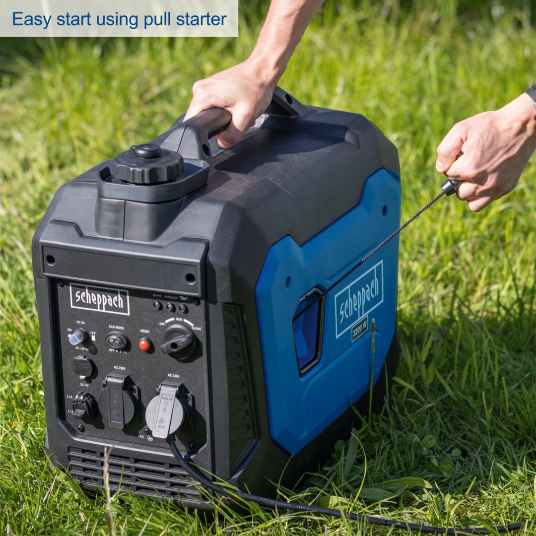 Scheppach SG3500i 3kW Portable Petrol Inverter Generator