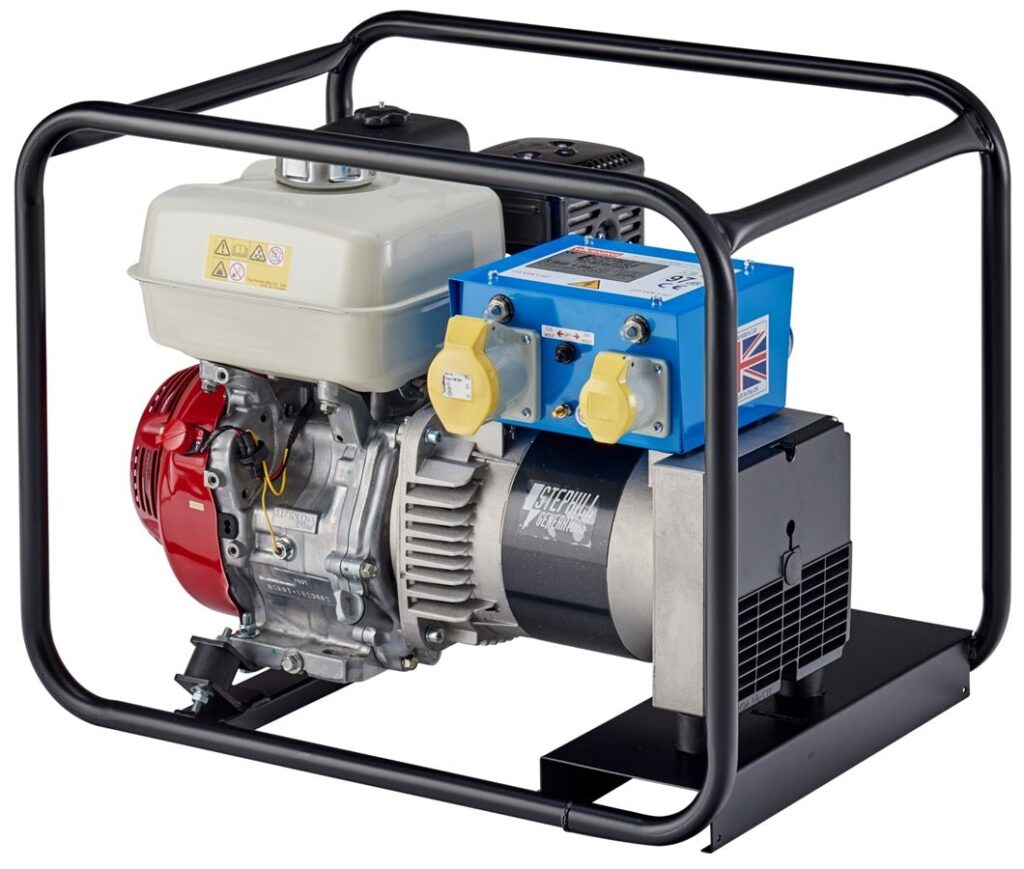 Stephill 5000HMS 4.0kW Petrol Generator – 5.0kVA